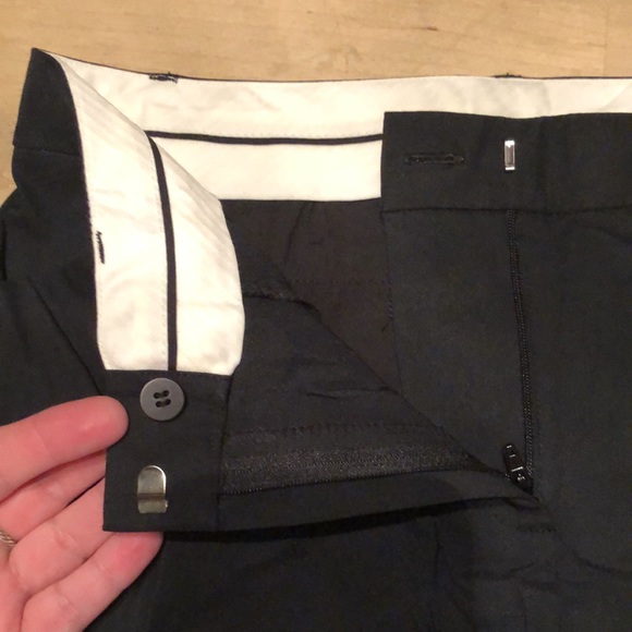 PETITE SOPHISTICATE size 10 Modern Fit Stretchy Navy Blue Straight-leg $49 NEW - Picture 8 of 8